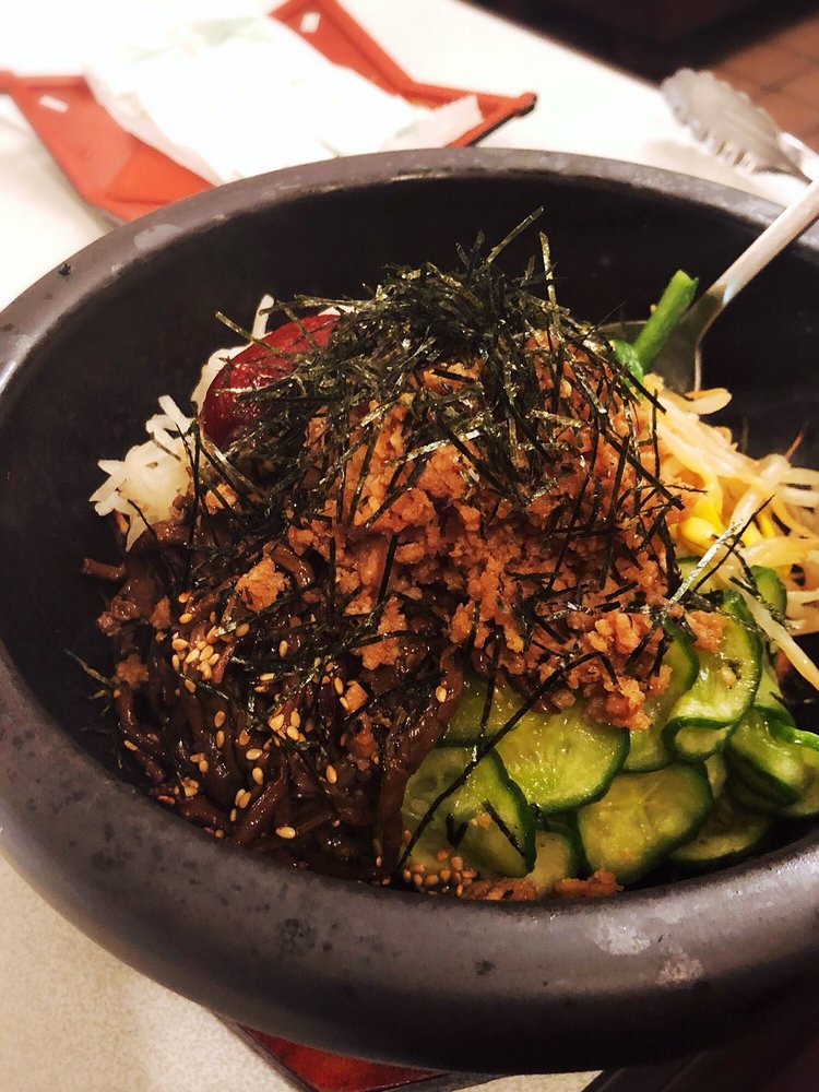 Japanese beer and sake served alongside yakiniku dishes